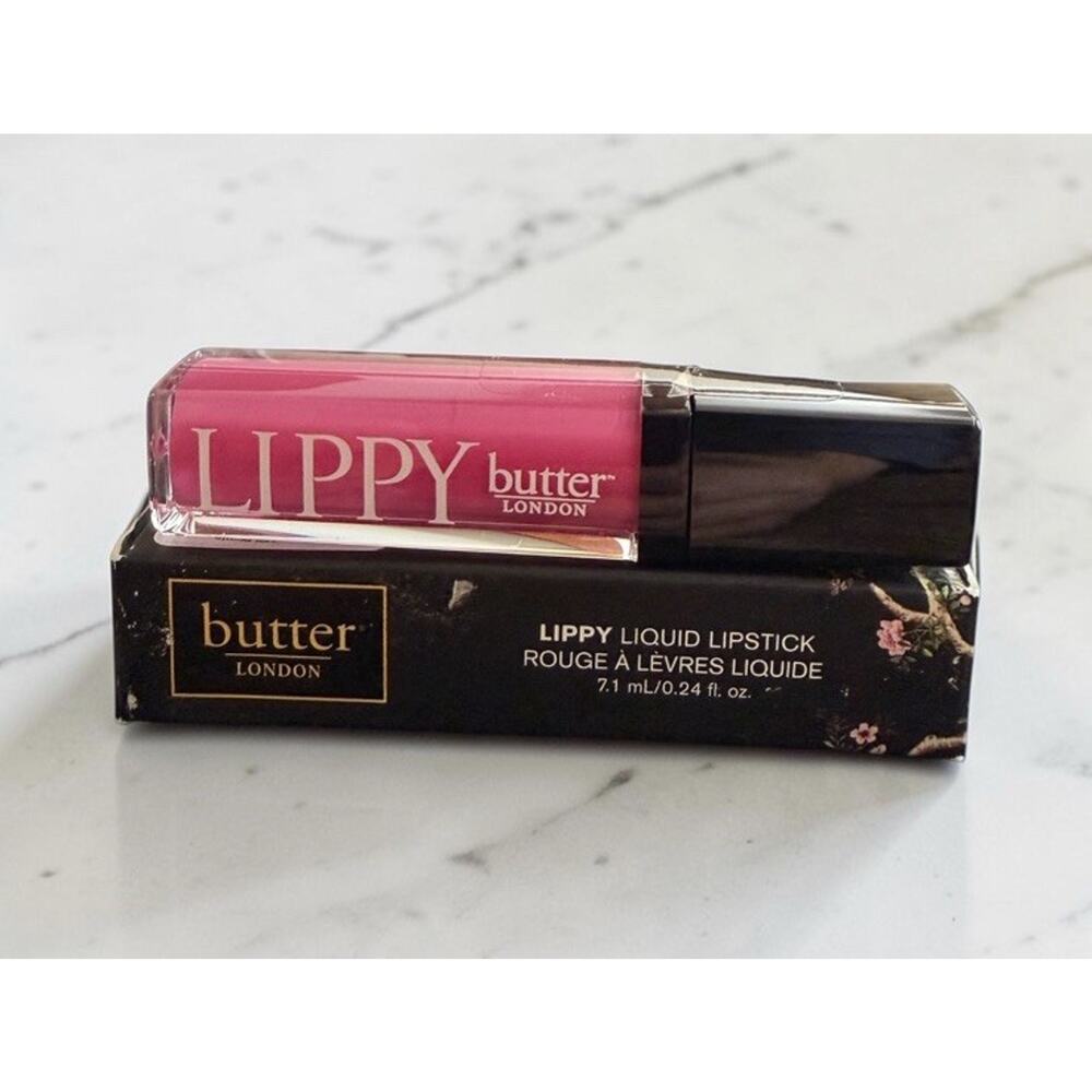 BUTTER LONDON Lippy Liquid Lipstick PRIMROSE HILL PICNIC ~ NIB/SEALED/HTF